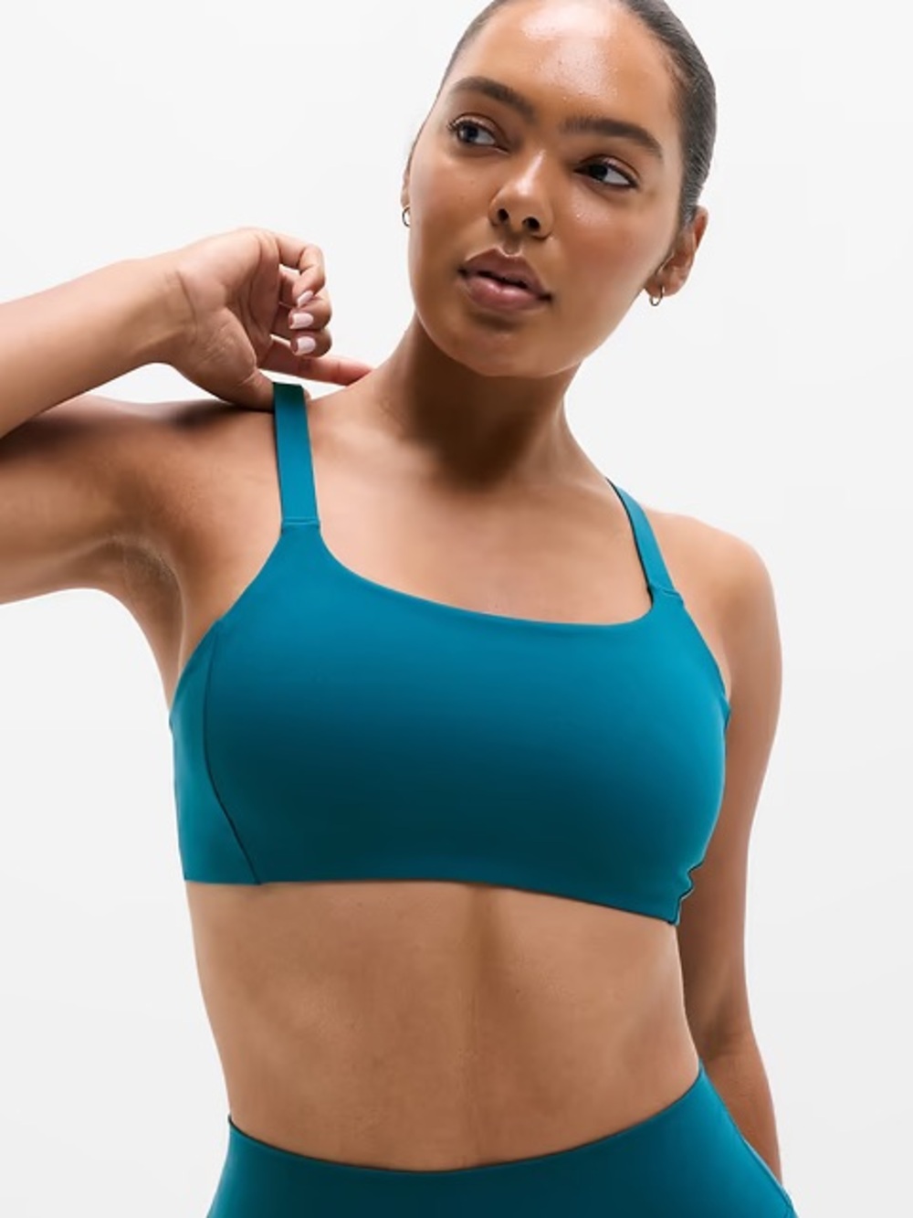 Athleta Reform Adjustable Sports Bra A-C in Coastal Teal 684673